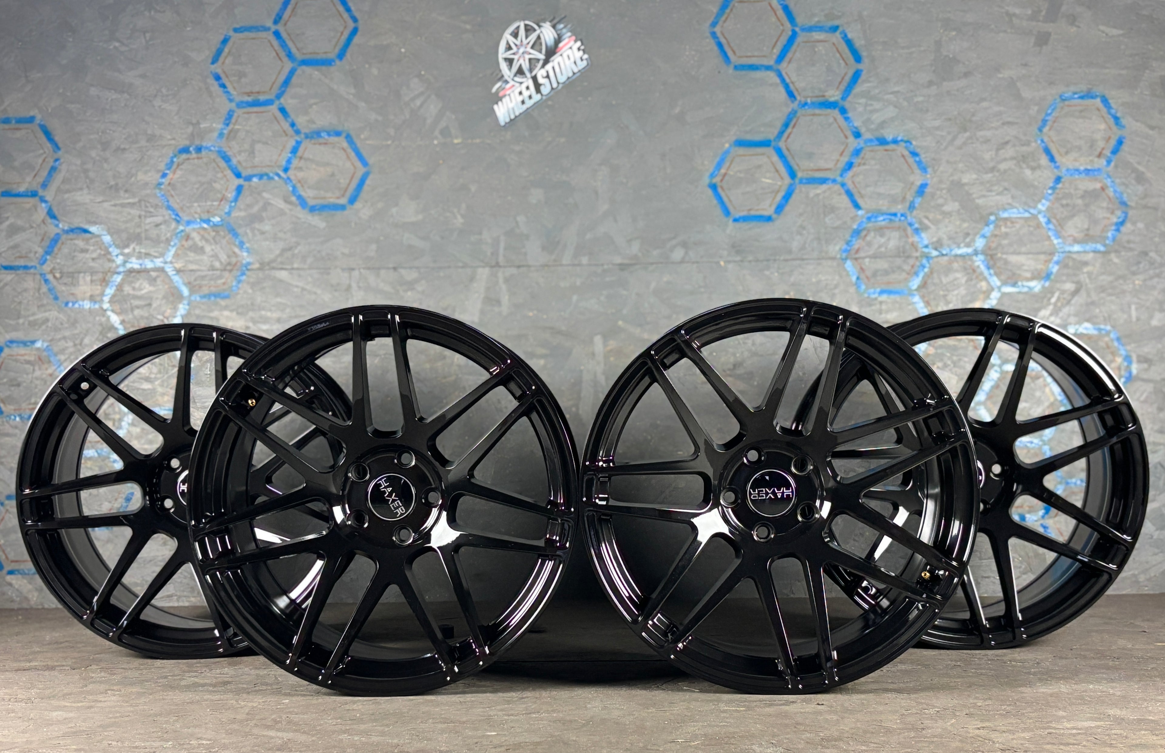 Jantes HX020 Haxer 19 pouces 5x112 Noir Briliant