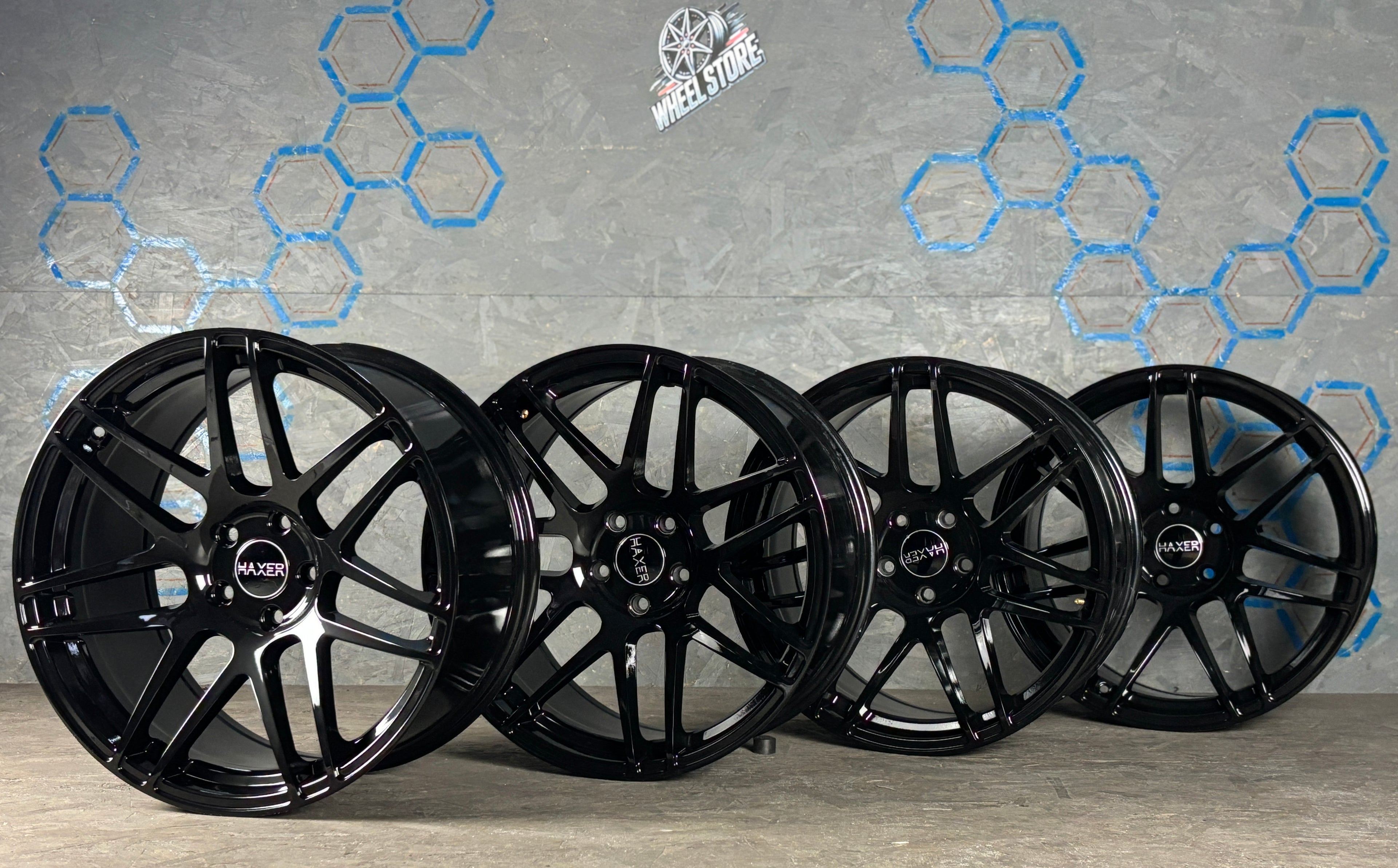 Jantes HX020 Haxer 19 pouces 5x112 Noir Briliant