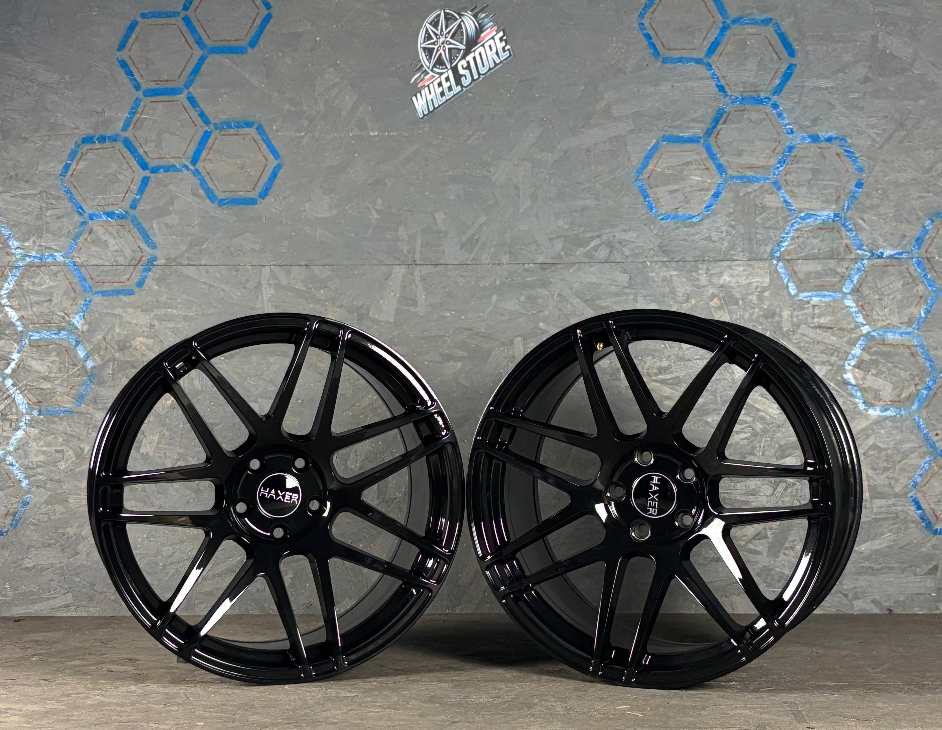 Jantes HX020 Haxer 19 pouces 5x112 Noir Briliant