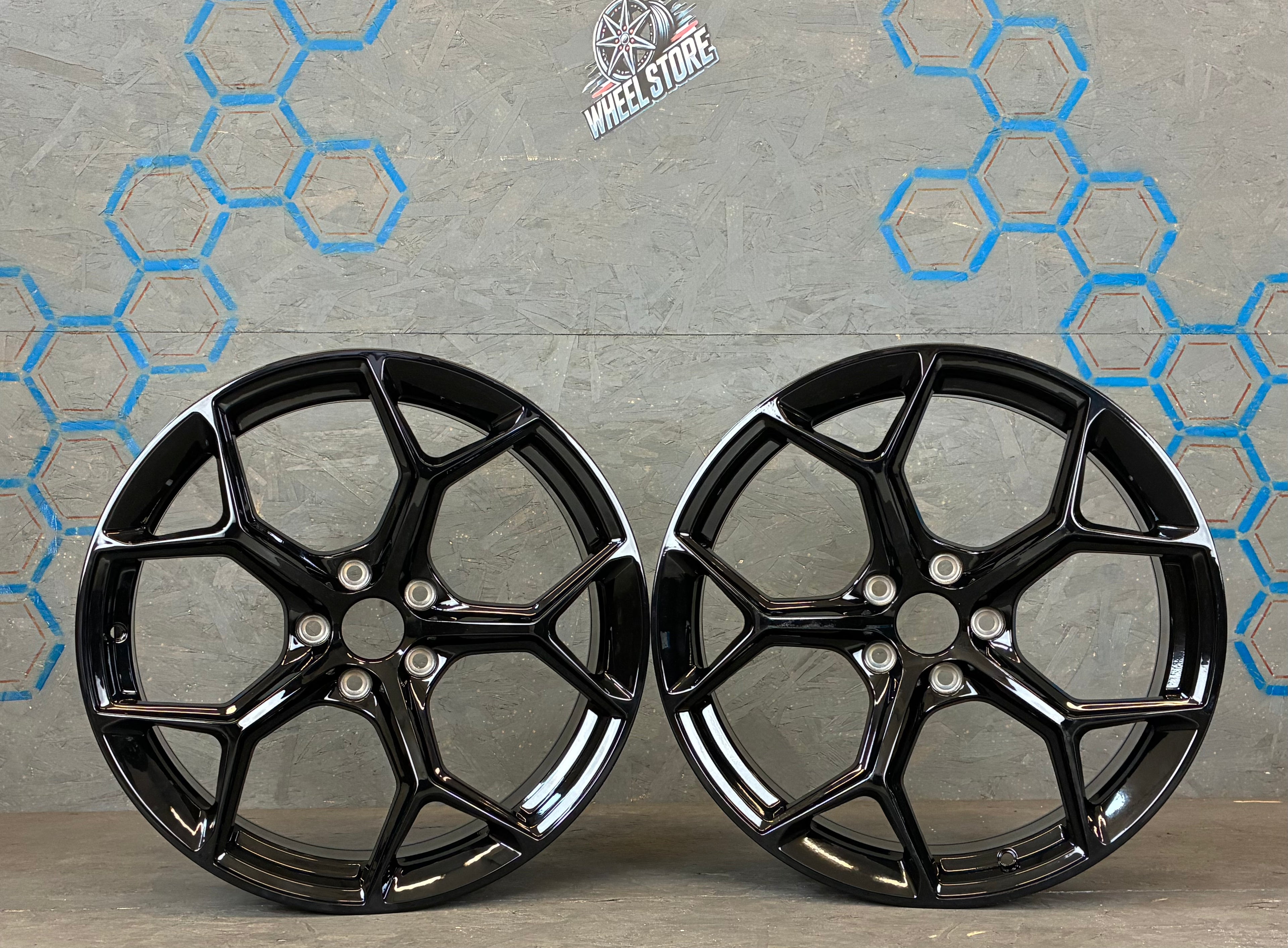 Jantes DY739-AC 19 pouces 5x112 Noir Brillant