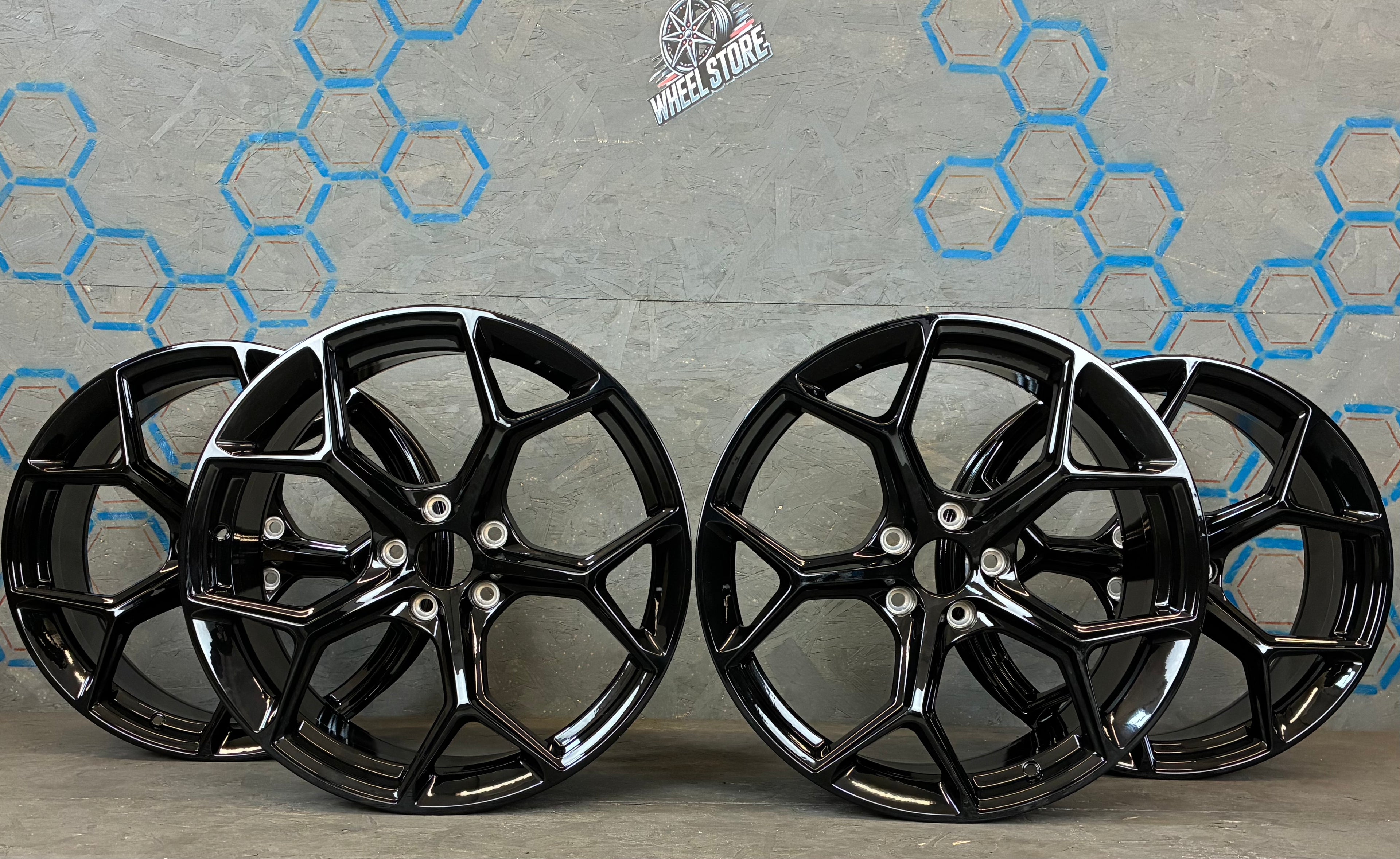 Jantes DY739-AC 19 pouces 5x112 Noir Brillant
