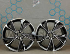 Jantes DY809-AG 19 pouces 5x112 Noir Face Polie