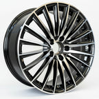 Jantes B5909 18 pouces 5x112 Noir Face Poli Brillant