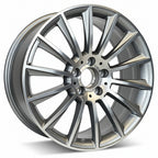 Jantes DY138-L 18 pouces 5x112 Gun Metal Face Poli