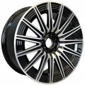 Jantes DY1469-W1 19 pouces 5x112 Noir Face Polie Brillant