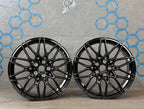 Jantes H2324F 19 pouces 5x120 Noir Brillant