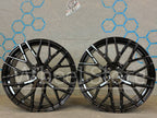 Jantes WHA-AU 19 pouces 5x112 Noir Brillant