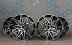 Jantes XT027-1  19 pouces 5x120 Noir Face Polie