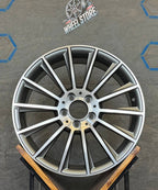 Jantes DY138-L 18 pouces 5x112 Gun Metal Face Poli