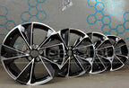 Jantes DY809-AG 19 pouces 5x112 Noir Face Polie