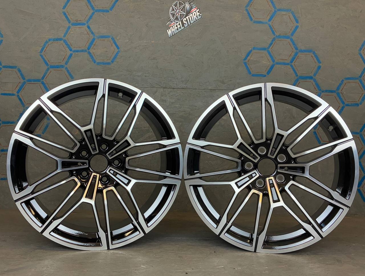 Jantes DY929-AI 19 pouces 5x112 Noir Face Polie